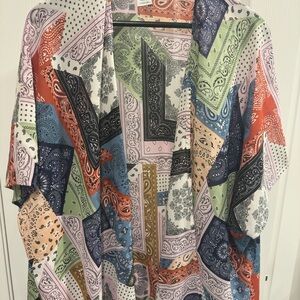 Ardene Multicolor Paisley Kimono